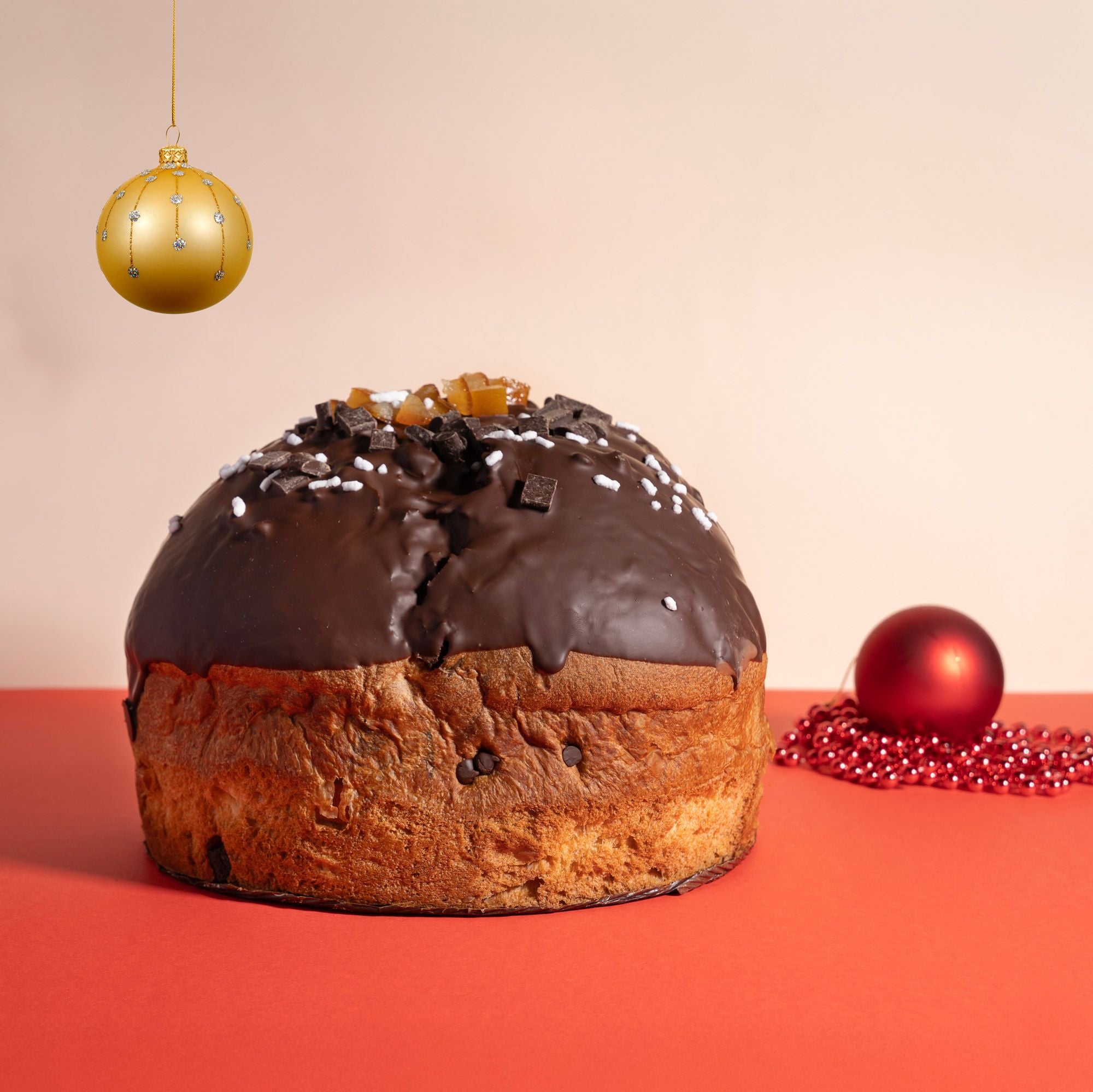 Panettone artigianale cioccolato e arancia