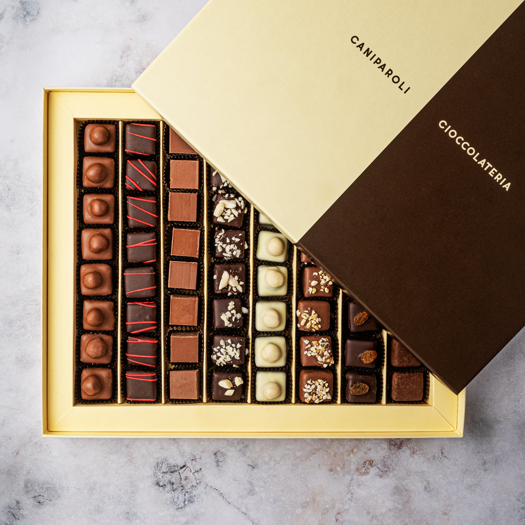 Confezione 64 praline mix